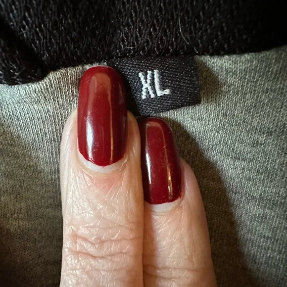 Men's Black Double-Breasted Peacoat w/Skull buttons & sweatshirt lining - Picture 10 of 12